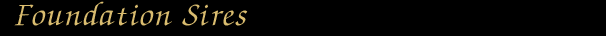 Foundation Sires